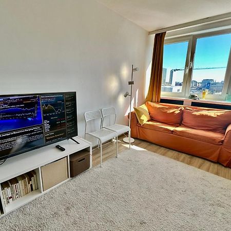 Super Apartament Brown 2X Metro Nowy Wifi Netflix Spotify Panorama Miasta Varsóvia Exterior foto